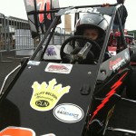 Cameron Pearl Wild Thing Karts at Stafford Motor Speedway