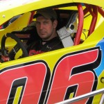 Les Hinckley III True Value Car Les Hinckley III behind the wheel of the Chuck Montville owned Valenti Modified Racing Series car.