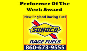 Racing Fuel Performer Of The Week Award Logo