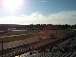 Cars hit the track early for practice to kick off World Series Weekend Saturday at Thompson Speedway 